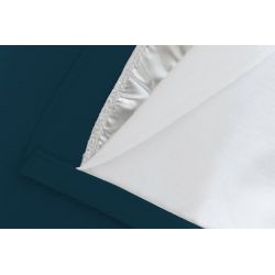 3in1 Lärmschutzvorhang mit Thermoisolierung Verdunkelung Blau MC56