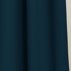 3in1 Lärmschutzvorhang mit Thermoisolierung Verdunkelung Blau MC56