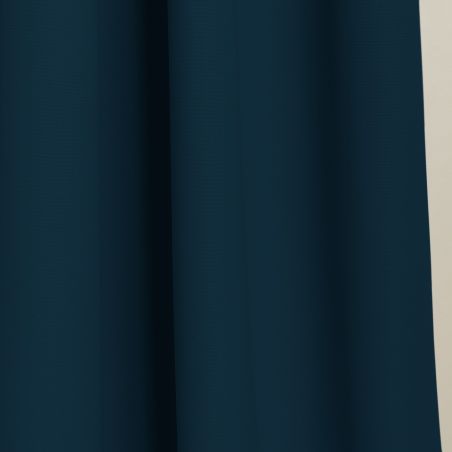 4in1 Raumteilervorhang mit Lärmschutz Thermoisolierung Verdunkelung nach Maß Blau MC56