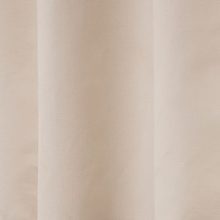 3in1 Lärmschutzvorhang mit Thermoisolierung Verdunkelung nach Maß Romy Beige MC634