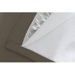 3in1 Lärmschutzvorhang mit Thermoisolierung Verdunkelung Taupe MC740