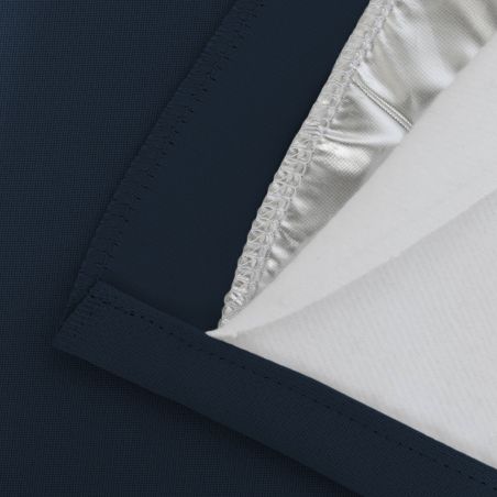 Thermovorhang mit Verdunkelung nach Maß Blau MC412