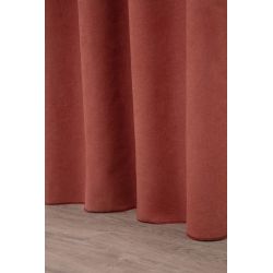 3in1 Lärmschutzvorhang mit Thermoisolierung Verdunkelung Romy Terra Cotta MC7005