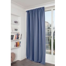 Verdunkelungsvorhang Uni Blau MC666