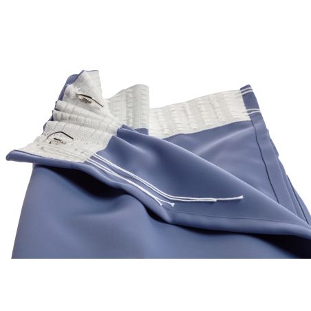 Verdunkelungsvorhang Uni Blau MC666