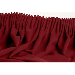 Verdunkelungsvorhang Uni Rot MC310