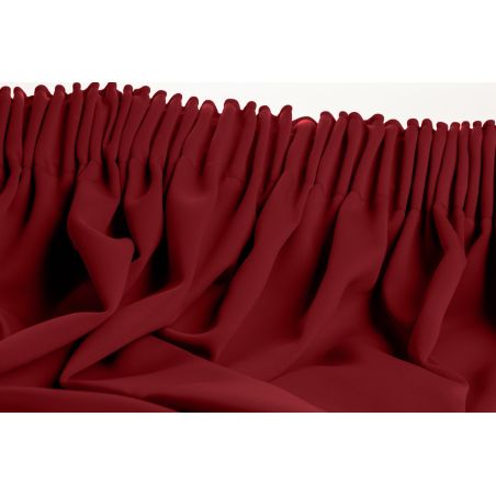 Verdunkelungsvorhang Uni Rot MC310