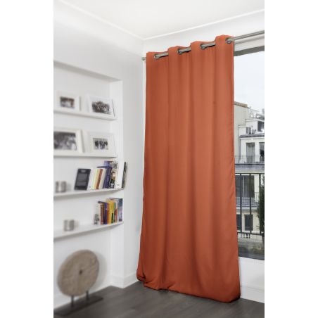 Thermovorhang mit Verdunkelung Orange MC374