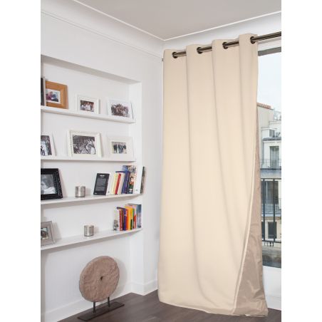 Strahlenschutzvorhang mit Verdunkelung Beige MC634
